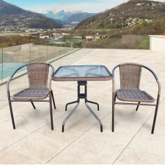 Комплект мебели Афина-мебель Асоль-2A TLH-037AR3/060SR-60х60 Cappuccino 2Pcs