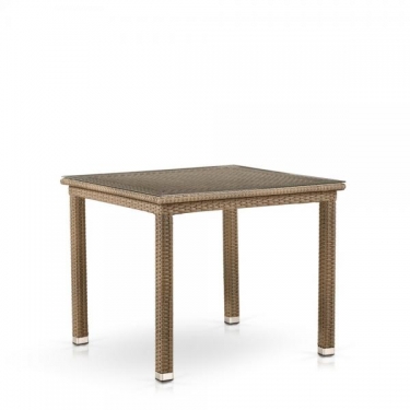 Комплект плетеной мебели Афина-мебель T257B/Y380B-W65 Light Brown 4+1