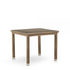 Комплект плетеной мебели Афина-мебель T257B/Y380B-W65 Light Brown 4+1