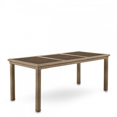 Комплект плетеной мебели Афина-мебель T365/Y380B-W65 6PCS Light Brown