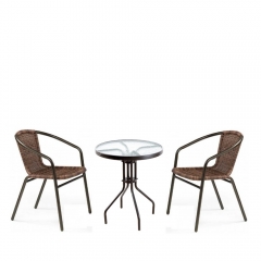 Комплект мебели Афина-мебель Асоль-1CD CDC02/TLH060-D60 Brown 2Pcs