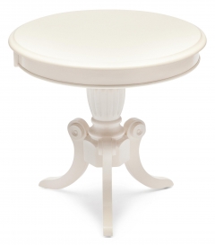 Стол Tetchair MEEN MO-ET дерево гевея/мдф, 59х59х55см, ivory white слоновая кость 2-5