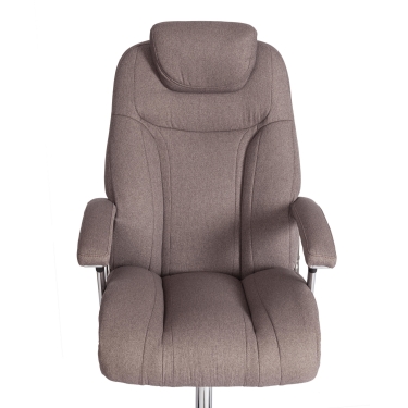 Кресло офисное Tetchair Trust max ткань, серый/серый, MJ190-21/TW-12