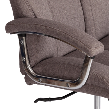 Кресло офисное Tetchair Trust max ткань, серый/серый, MJ190-21/TW-12