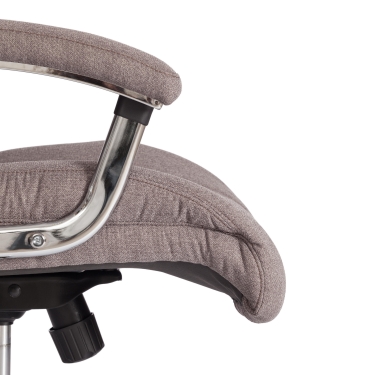 Кресло офисное Tetchair Trust max ткань, серый/серый, MJ190-21/TW-12