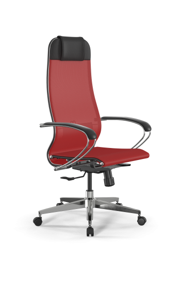 Кресло офисное Метта МЕТТА B 1m 4/K131, Основание 17831 Комплект 1 Красное