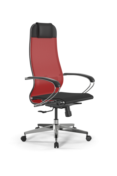 Кресло офисное Метта МЕТТА B 1m 4/K131, Основание 17831 Комплект 1 Красное Черное