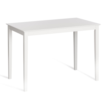Обеденный комплект Хадсон стол + 4 стула Tetchair Хадсон стол + 4 стула/ Hudson Dining Set дерево гевея/мдф, стол 110х70х75см / стул 44х42х89см, pure white белый