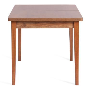 Стол обеденный Tetchair AISHA mod. 1151 ЛДСП+меламин/дерево граб, 130+35 х 80 х 75 см, walnut орех