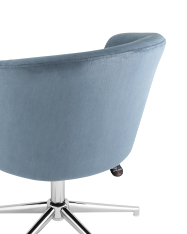Кресло регулируемое Stool Group Харис Глубокий синий