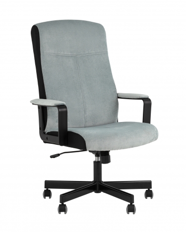 Кресло руководителя Stool Group TopChairs ST-DOMINGO Серо-голубой