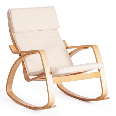 Кресло Tetchair BIENSDORF mod. 08 дерево, натуральный хлопок , 67 x 86 x 95см, natural натуральный A 1/натуральный