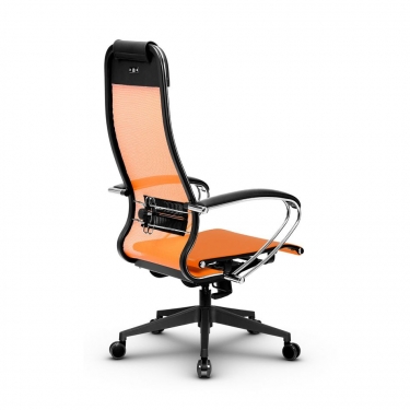 Кресло офисное Метта МЕТТА B 1m 4/K131, Основание 17832 Комплект 4 Оранжевое