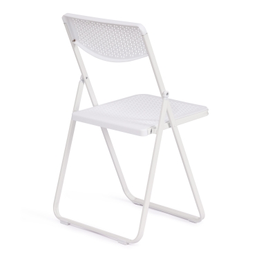 Стул складной Tetchair FOLDER mod. 3016 каркас металл, сиденье/спинка пластик, 48,5 х 48 х 82,5 см, white белый