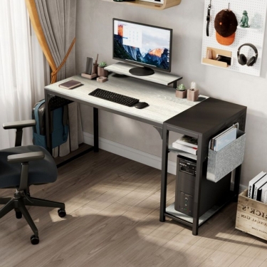 Стол письменный для компьютера Eureka EUREKA ZX-SS140B-OGB с шириной 140 см Oak Grey