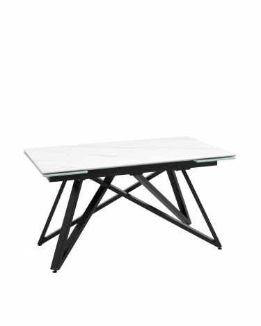 Стол обеденный Stool Group Канкун раскладной 140-18090 Керамика белый