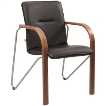 Конференц-кресло EasyChair UN_Salsa silver 244446 Черный