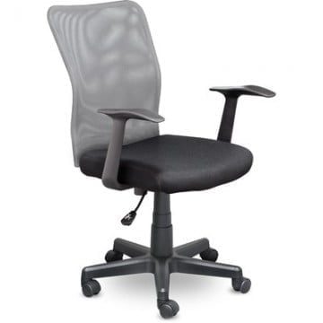 Кресло офисное EasyChair UP_Энтер 289764 Черный Серый