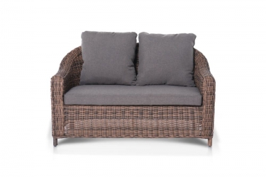 Диван двухместный 4sis Кон Панна YH-C2808W brown