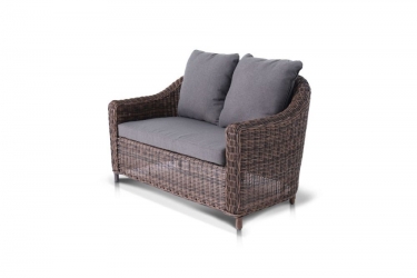 Диван двухместный 4sis Кон Панна YH-C2808W brown