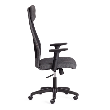 Кресло Tetchair PROFIT PLT ткань, серый/черный, 207/W-11