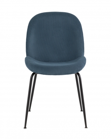 Стул Stool Group Beetle велюр Голубой