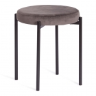 Табурет Tetchair REVO mod. 7034 ткань/металл, 44 х 44 х 47 см, темно-серый barkhat 14/черный