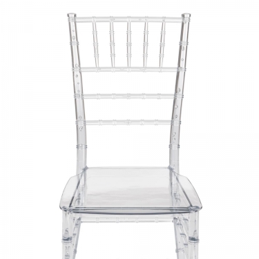 Стул Tetchair CHAVARI mod. 101 пластик, 40.5 х 49 х 88.5 см, Transparent Прозрачный