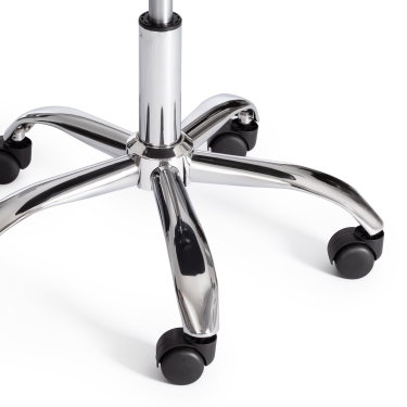 Офисное кресло Tetchair TULIP mod.106-1 металл/пластик/PU, 58 x 47 x 97см, Black черный / Chrome хром