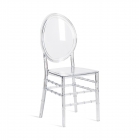 Стул Tetchair MEDALION mod. 921 пластик, 39 х 49 х 90,5 см, Transparent Прозрачный