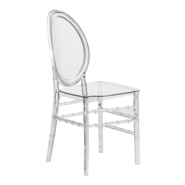 Стул Tetchair MEDALION mod. 921 пластик, 39 х 49 х 90,5 см, Transparent Прозрачный