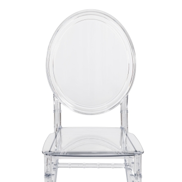 Стул Tetchair MEDALION mod. 921 пластик, 39 х 49 х 90,5 см, Transparent Прозрачный