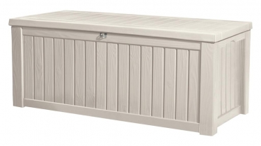 Сундук классический KETER ROCKWOOD STORAGE BOX 570 L Коричневый/Крем