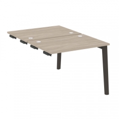 Стол-приставка двойной к опорным элементам Рива ONIX WOOD OW.D.SPR-1.7 Дуб Аттик/Темный