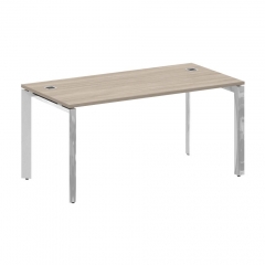Стол рабочий руководителя на П-образном м/к Рива ONIX DIRECT LUX M-O.MP-SRR-4.8 Тиквуд светлый