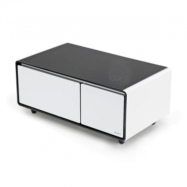 Умный кофейный столик с холодильником Eureka EUREKA TB90, White+Black
