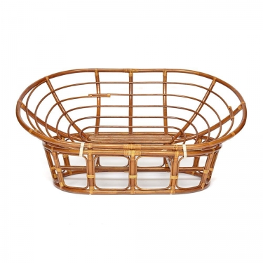 Кресло Tetchair MAMASAN/МАМАСАН 23/02 W /с подушкой/ подушка 182х119 см, 169х102х80 см, Pecan орех, ткань, Старт