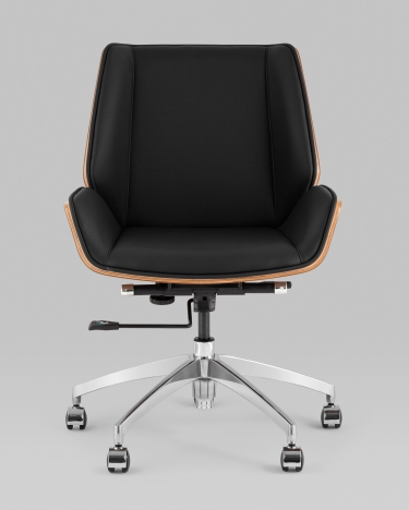 Кресло офисное Stool Group TopChairs Crown SN экокожа черный