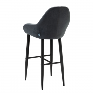 Стул R-home Kent бар Diag grey/черный