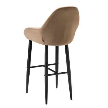 Стул R-home Kent бар Diag beige/черный