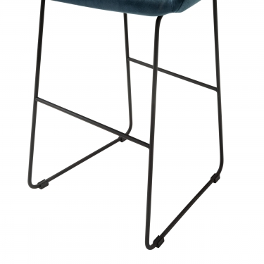 Стул R-home Kent бар Diag blue/Линк