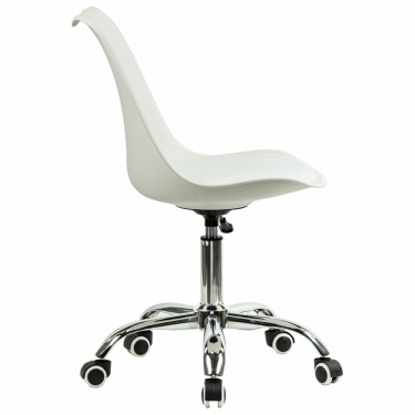 Офисное кресло BRABIX BRABIX Eames MG-310 CH экокожа Белый