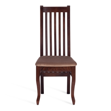 Стул Tetchair DOLCE мягкое сидение бук, 40х46х100см, Tobacco, велюр, Tenerife mocca