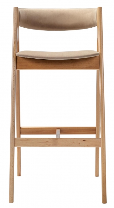 Кресло барное R-home Kaede Б Beige/натур