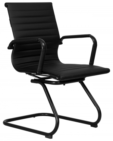 Офисное кресло для посетителей DOBRIN DOBRIN CODY BLACK черный