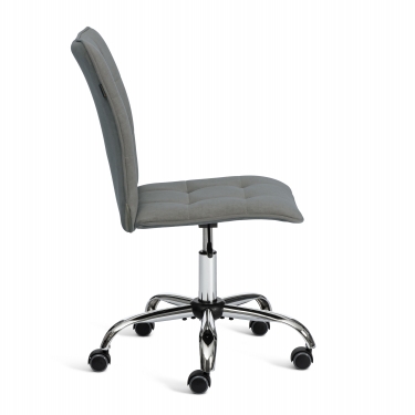 Кресло Tetchair ONE флок , серый, 29