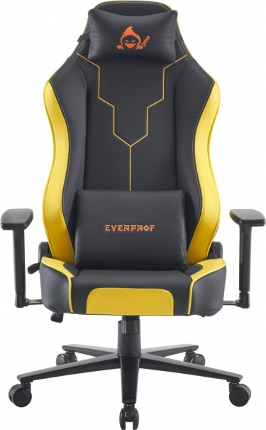 Кресло геймерское Everprof Everprof Rapid Экокожа Желтый