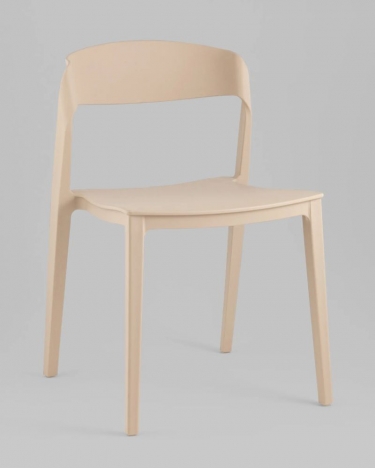 Стул Stool Group Moris пластик бежевый