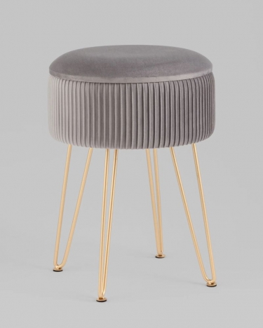 Пуф-столик Stool Group Астор серый