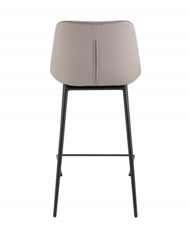 Стул барный Stool Group Arch экокожа серый